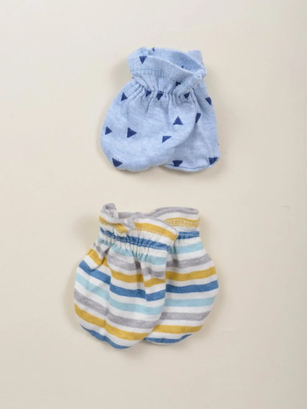Baby Cotton Knit Gauze Mittens Bundle 6 pairs